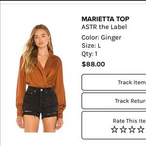 ASTR the label Marietta Top